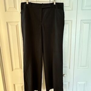 Black wide leg Ann Taylor Pants
